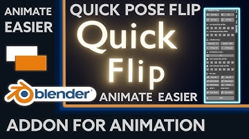 "QUICK POSE - FLIP"    Animation Addon - Blender (Old)