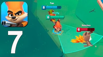 Zooba - Gameplay Walkthrough Part 7 - Big Teams Squad Nix(iOS, Android)