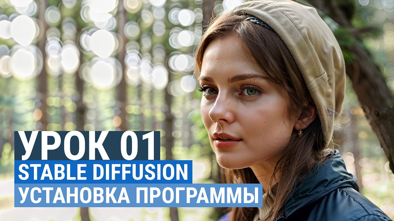 Stable Diffusion Урок 01 установка программы