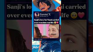 Sanjis Love For Nami Carried Over Even Into Real Life