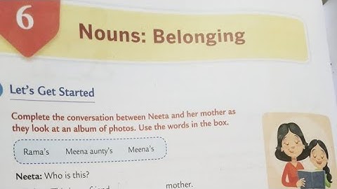 class -3 Collins solution revised ch-6 English grammar Nouns Belonging