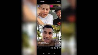 Instagram LIVE: James Rodriguez, Camilo Zúñiga y Jeison Murillo