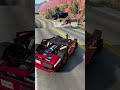Which Car Survives The Giant Water Pit #shorts #beamng #crash