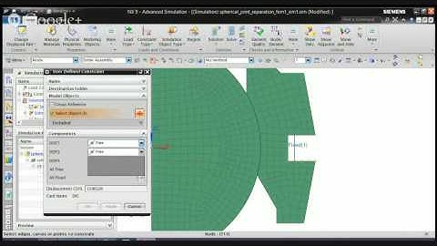 NX Nastran- Non linear Analysis