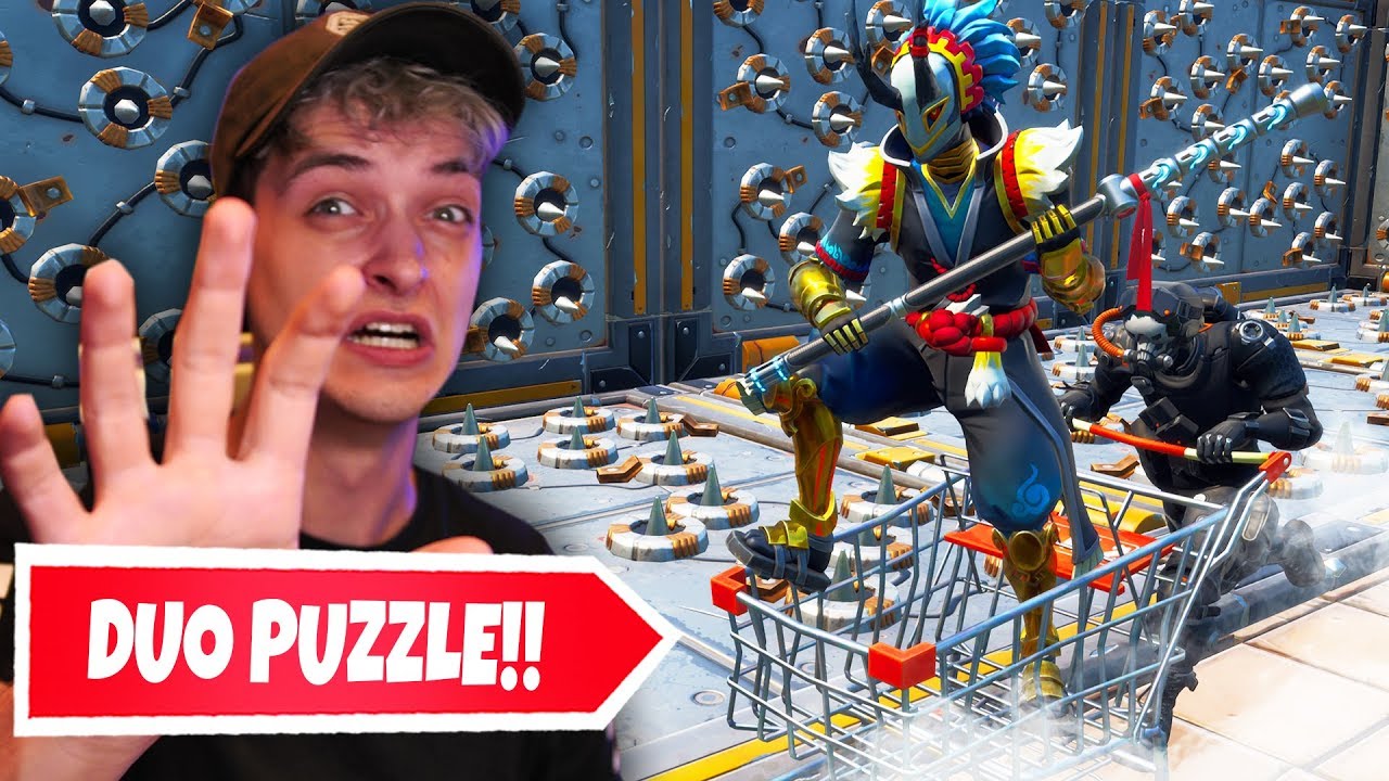 DODELIJKE DUO PUZZLE MAP IN Fortnite Creative!! Met ...