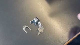 Celebrity How to Replace the Lock on a Minota Cash Drawer with Molded Inner Drawer Profile
