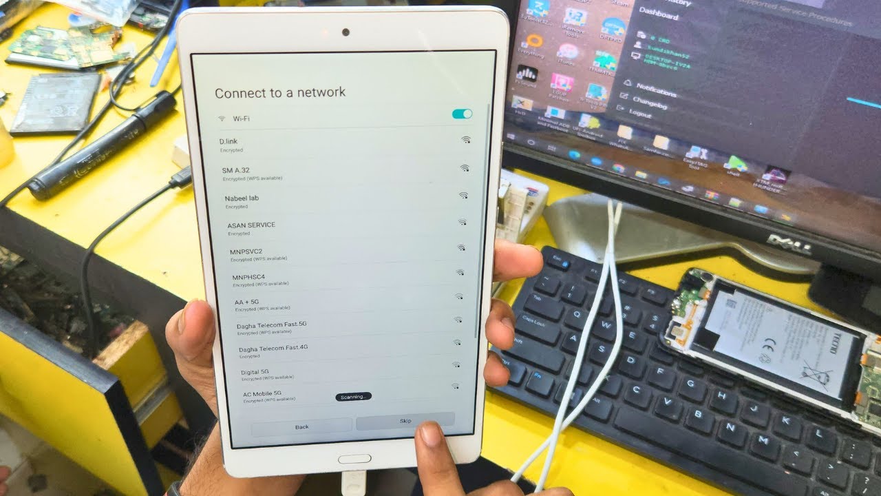 Huawei dtab Compact d-01J FRP Bypass/Google Lock Bypass || docomo