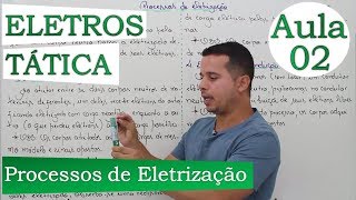 Eletrostática (Processos de Eletrização) - Aula 02