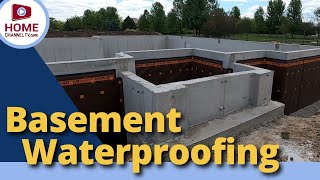 Waterproofing Basement Foundation Walls Using Delta MS Waterproofing System