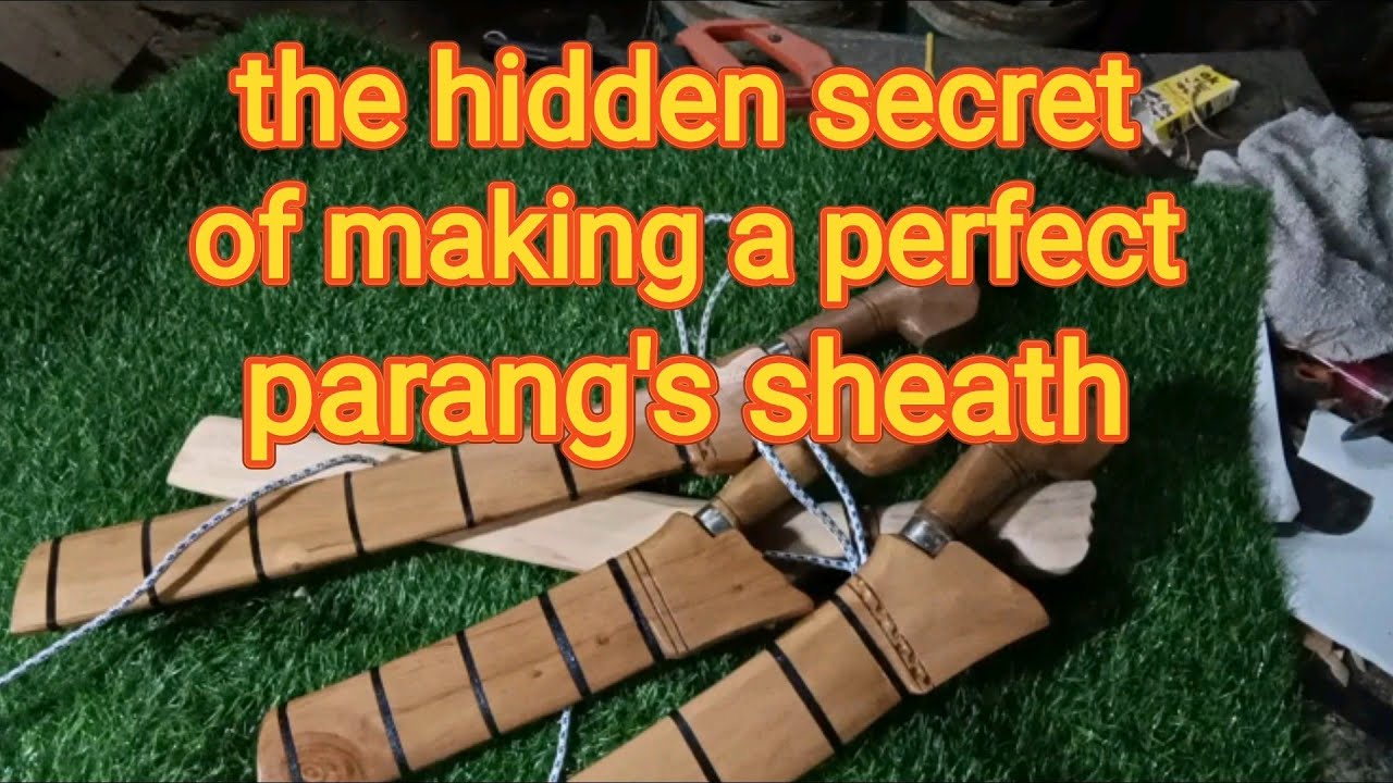 Как сделать идеальные ножны для паранга.