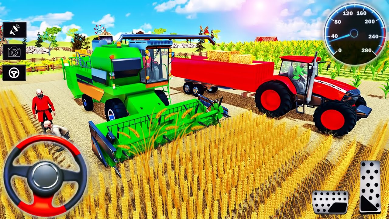 Village Tractor Simulator Real Tractor Driver 3D para Android - Download