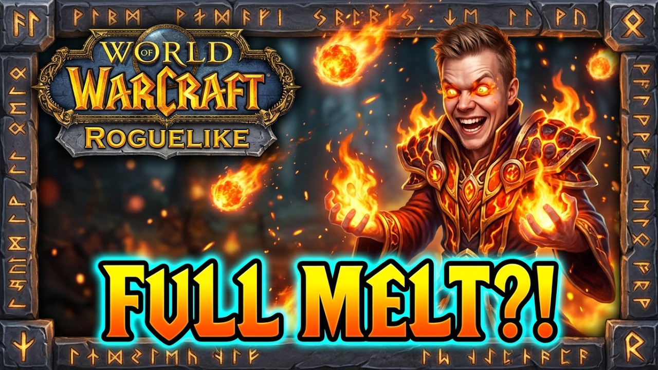 Azeroth Survivors: Full Fire Mage Build?! | World of Warcraft Roguelike