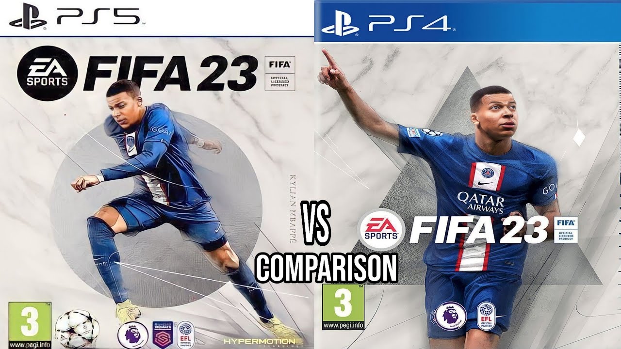 FIFA 23 Base PS4 vs PS5 Graphics Comparison 