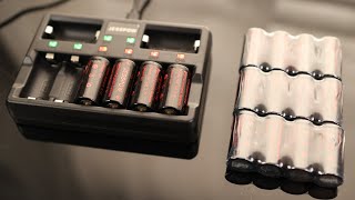 Jesspow Cr123A Rechargeable Batteries For Arlo, Rechargeable Batteries 16 Pack With Charger