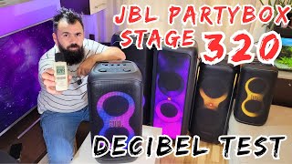 JBL Partybox 320 LOUDNESS TEST 