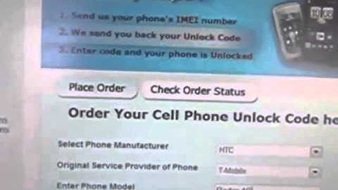 How to Unlock HTC Radar 4G   Instructional Tutorial