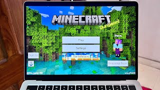 Playing Minecraft on M2 MacBook Air 2022! (HDR)