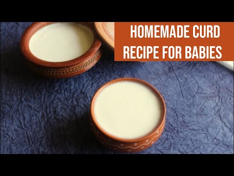 Video: How To Make Curd For Babies