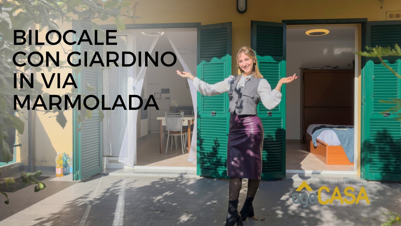 Appartamento con giardino in vendita al confine tra Borghetto e Loano, via Marmolada #casainvendita