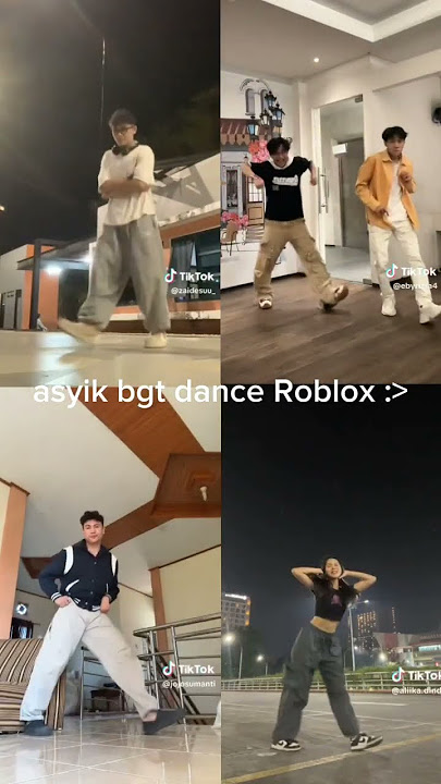 dance Roblox asik bgt 🥰#trendtiktok #dance #roblox #trendroblox