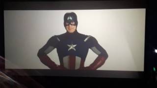 Escena post creditos spiderman homecoming (de regreso a casa) Capitan America