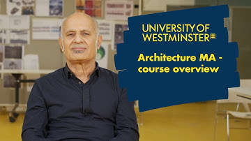 Architecture MA – Course Overview