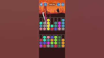 Ball sort level 108 #ballsortcolorwaterpuzzle #gaming #ballsortpuzzlecolorsortinggames #gameball