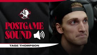 "You've Got To Take Care Of Your Own Business" | Tage Thompson On Josh Doan's Fight | Buffalo Sabres