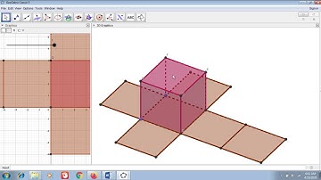 Cara membuat Animasi Jaring-Jaring Kubus Menggunakan Geogebra Classic 5.