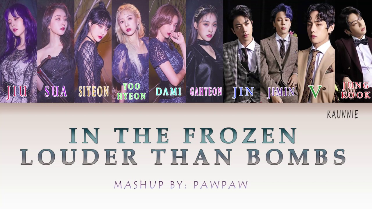 BTS x Dreamcatcher Mashup 'IN THE FROZEN x LOUDER THAN BOMBS' - Color Coded HAN|ROM|PT-BR