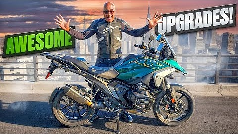 INSTALLED VanDemon exhaust + Chigee AIO-6 LTE 4G Nav Unit onto 2025 BMW R 1300 GS!