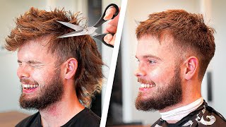 Cutting Off Moochies Mullet