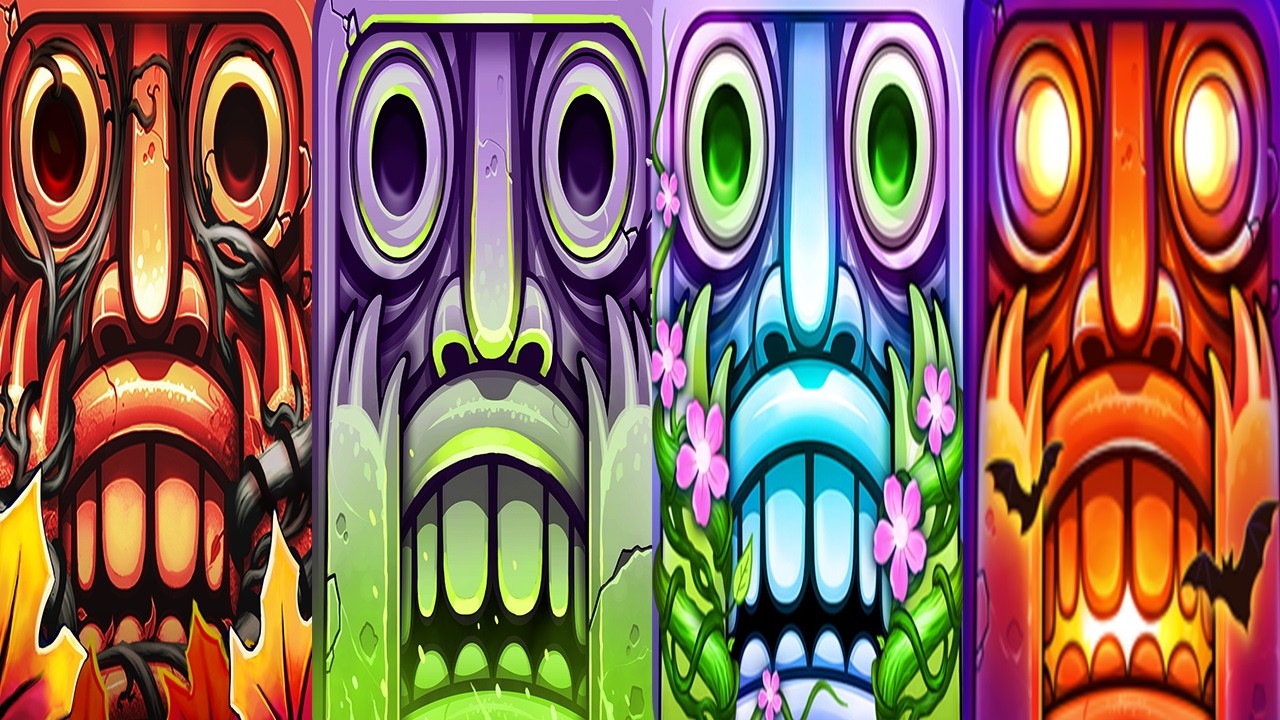 Temple Run Classic 🆚 Temple Run Enchanted Palace 🆚 Talking Tom Gold Run 🆚Subway Surfers