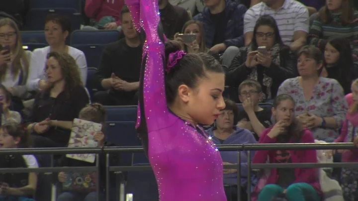 Claudia FRAGAPANE GOLD Floor 2016 Women's Senior B...
