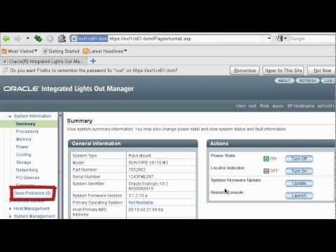 Exalogic Integrated Lights Out Manager (ILOM)