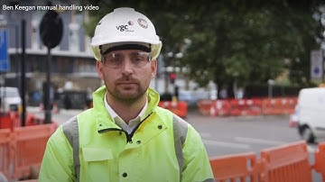 Manual handling video - by VGC HSQE adviser Ben Keegan