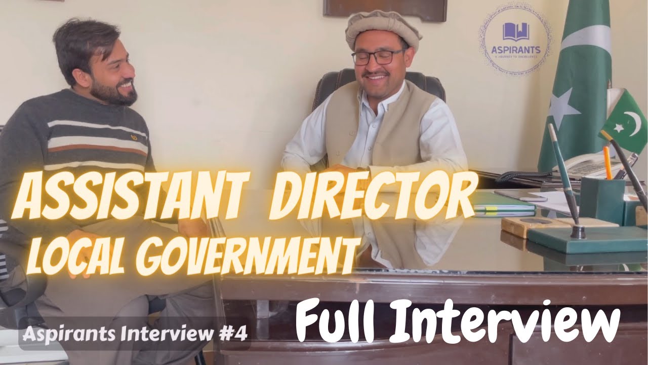 Assistant Director Local Government Interview | Assistant Director Kohat |Aspirants Interview Series