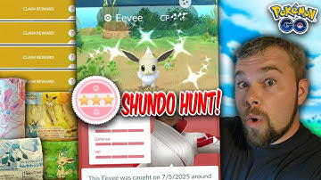 Shundo Eevee Hunt! (Pokémon GO)