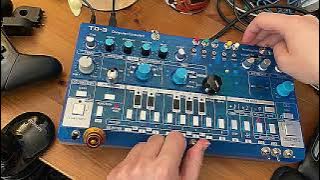 TD3 mod :  5th,  octave,  octave   fifth,  2 octaves