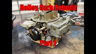 How To Rebuild A Holley Carb, Part 1. We keep it simple.