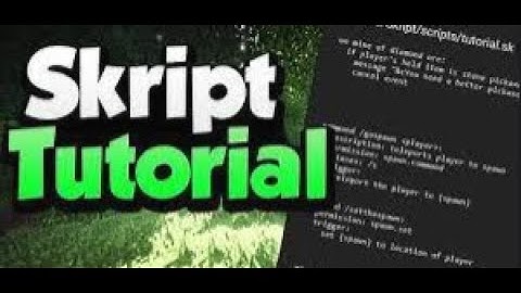 How To Make A Simple And Easy Scoreboard Using Skript