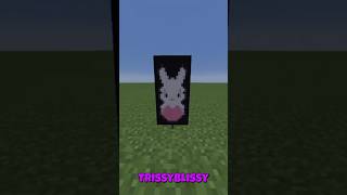 Cute Bunny Minecraft Banner