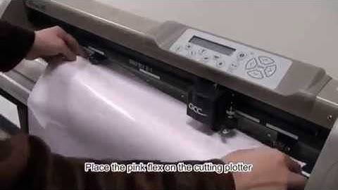 GCC---Multiple Layer Flex Heart Transferring with GCC Cutting Plotters