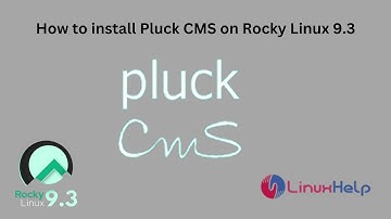 How to install Pluck CMS on Rocky Linux 9.3