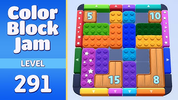 Color Block Jam Level 291 Solution Walkthrough
