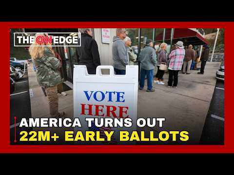 America Turns Out: 22 Million+ Early Ballots Cast as US Midterms Enter Crucial Phase | N18G