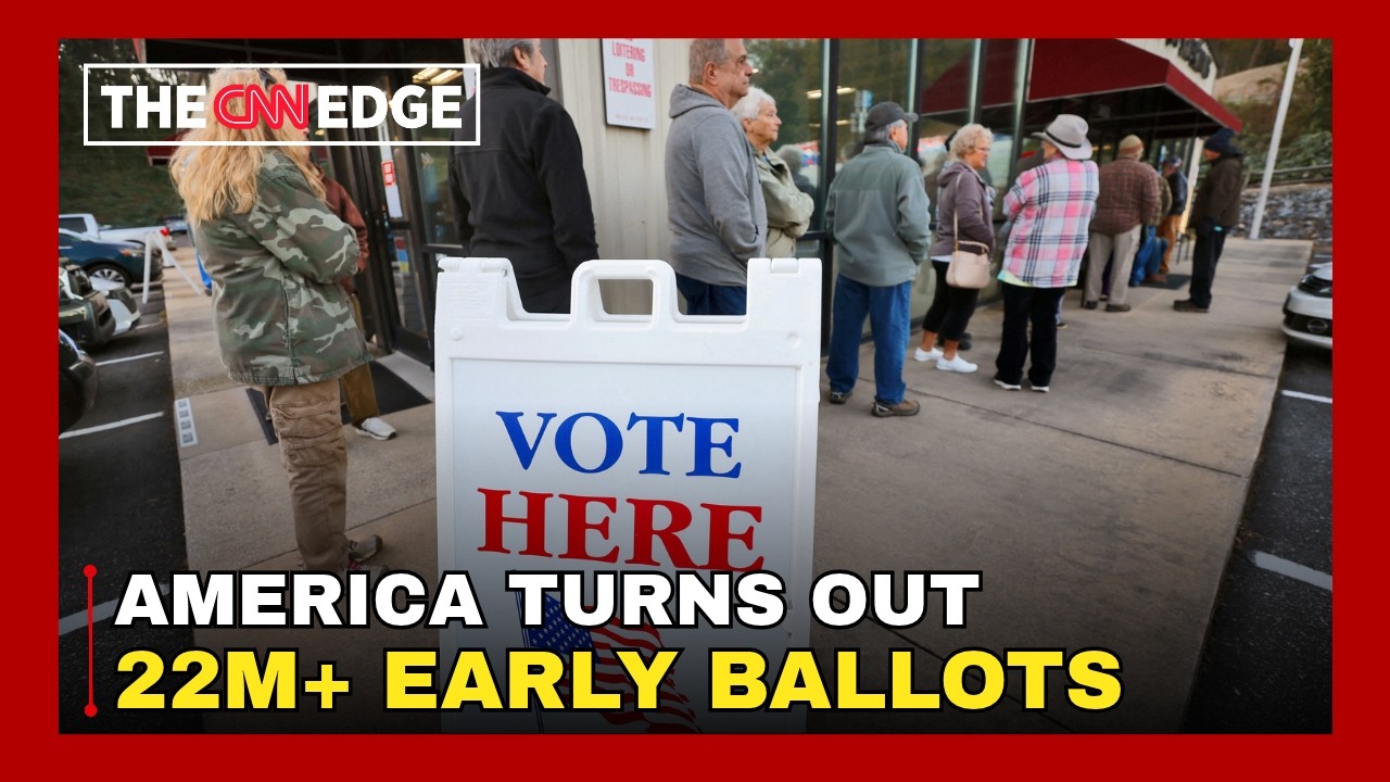 America Turns Out: 22 Million+ Early Ballots Cast as US Midterms Enter Crucial Phase | N18G