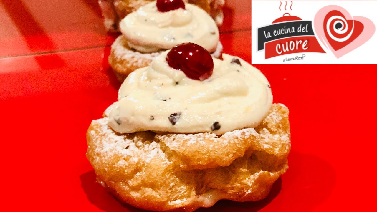 Sfinci o Zeppole di San Giuseppe Palermitane con la ricotta- ricetta originale