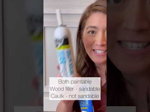 When To Use Caulk Vs Wood Filler