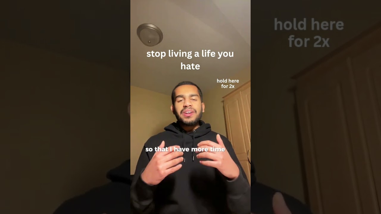 Stop Living A Life You Hate 